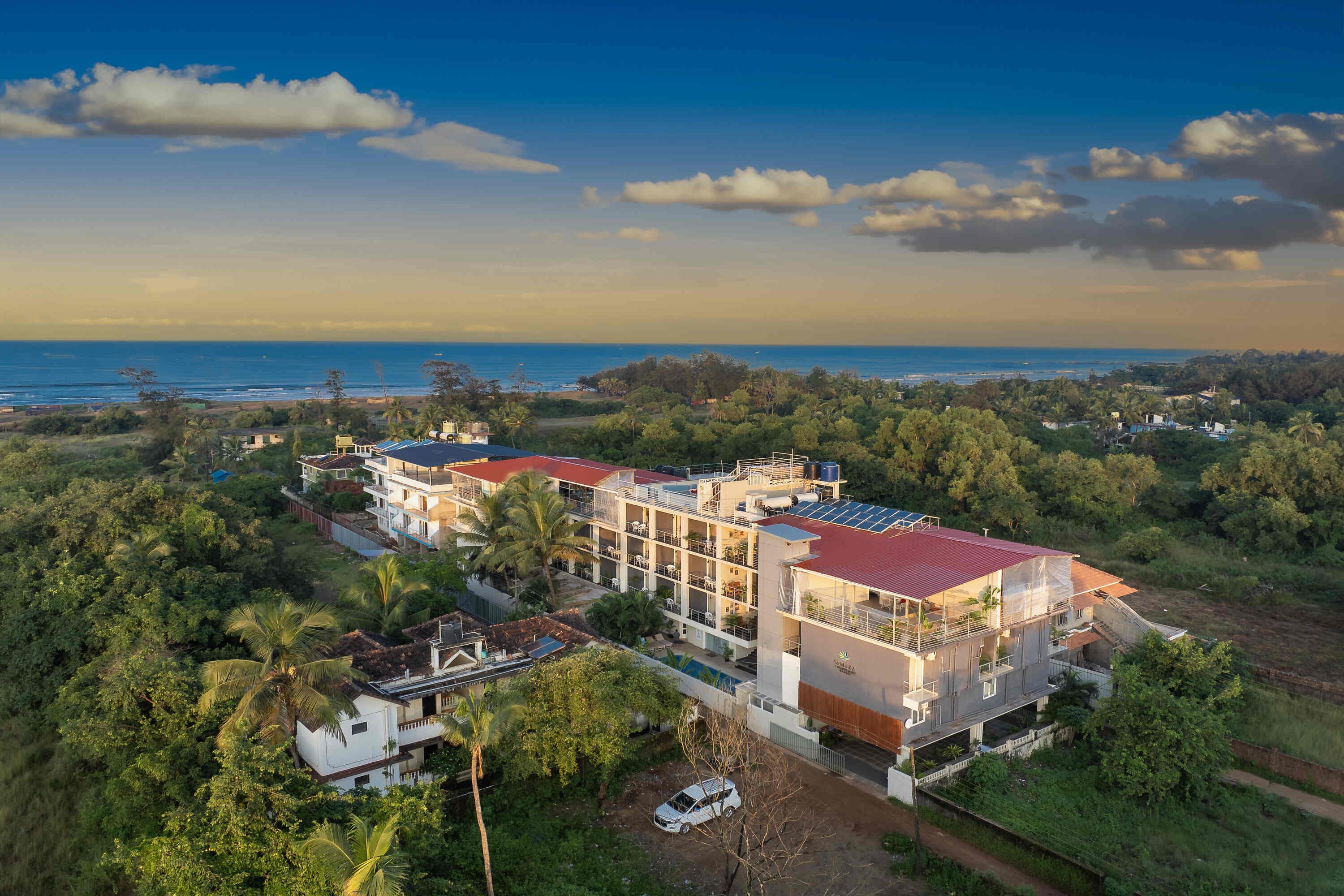 Echor Samara Morjim Goa Sea view Restro